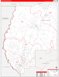 Red Line Map Example
